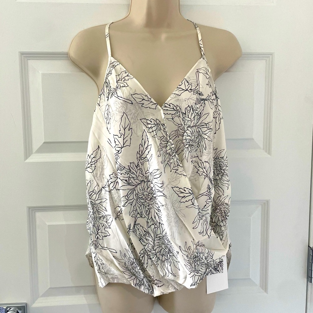 **NWT** Silk Blend Blouse - Picture 4 of 10